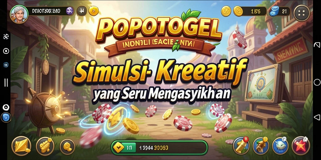 Tangkapan layar gameplay POPOTOGEL yang menarik dan kreatif.