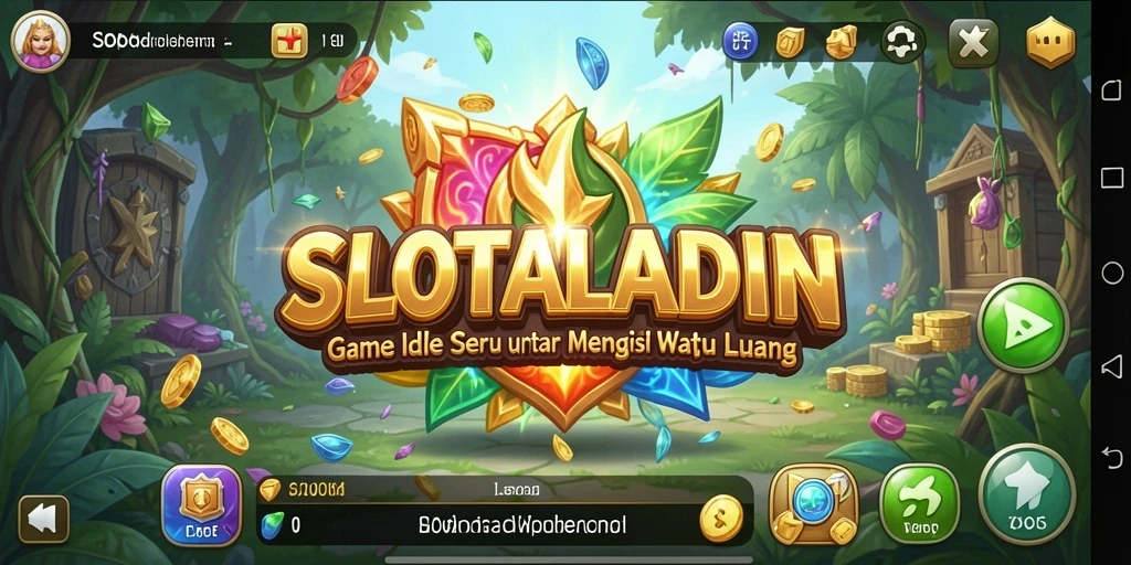 Screenshot utama menunjukkan gameplay santai dan menyenangkan di SLOTALADIN.