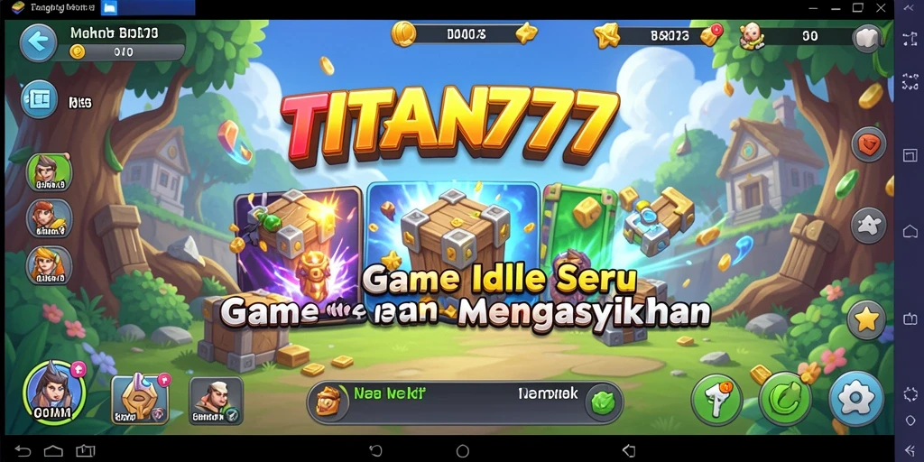 Tampilan gameplay <strong>TITAN777</strong> yang menarik dan menghibur.