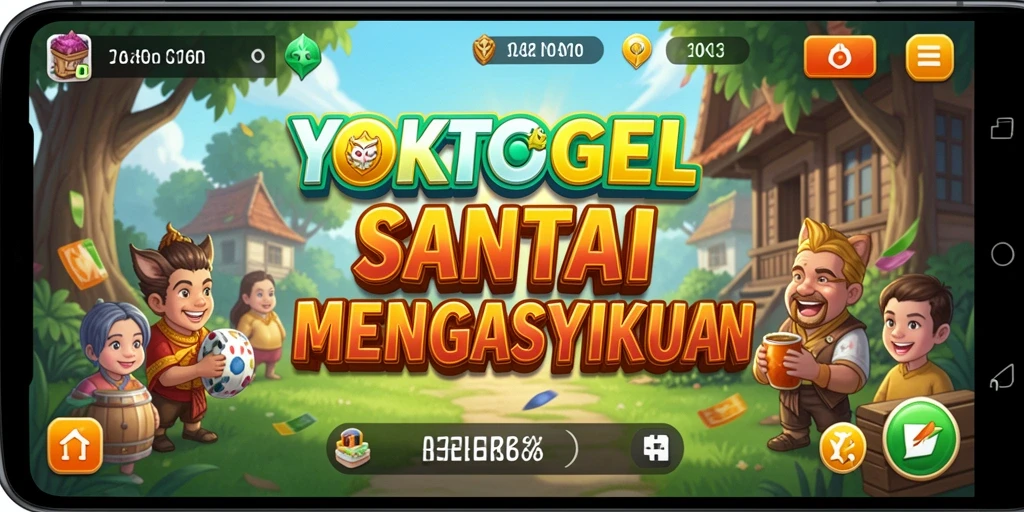 Gameplay santai dan menyenangkan dalam YOKTOGEL yang penuh warna.
